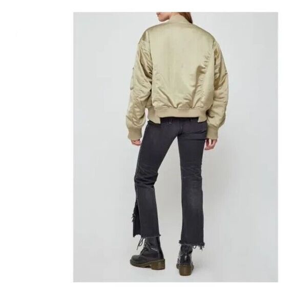 New Moussy Vintage Alhambra Flare Jeans Black Women’s Size 27 - Picture 2 of 6